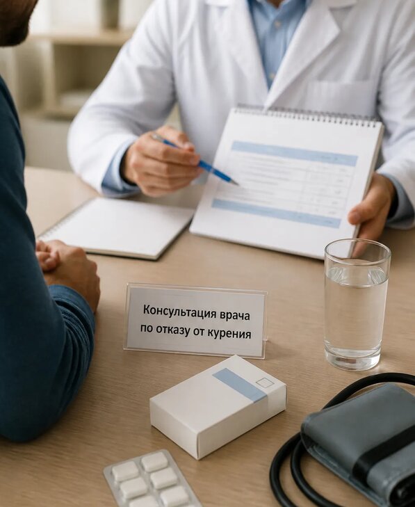 Консультация врача по отказу от курения для взрослых в Люберцах